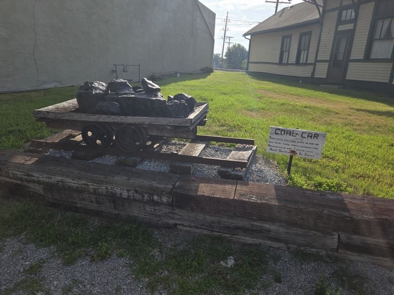 Coal Car and Marker. Click for full size. Coal Car and Marker image. Click for full size.