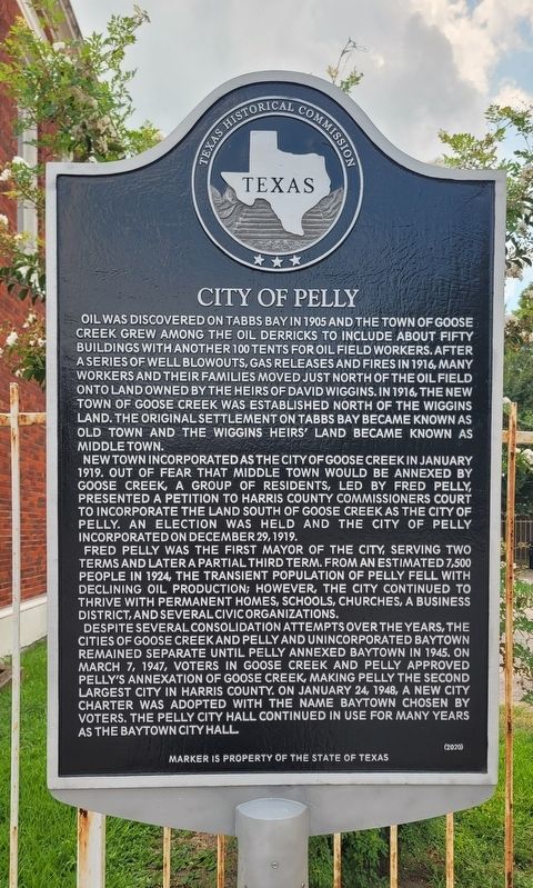 City of Pelly Marker image. Click for full size.