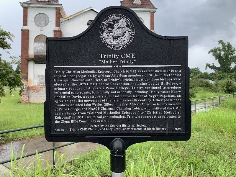 Trinity CME Marker image. Click for full size.