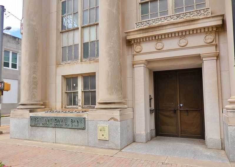 The First National Bank and Trust Company of Ardmore Marker. Click for full size. The First National Bank and Trust Company of Ardmore Marker image. Click for full size.