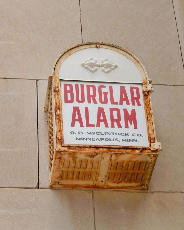 Vintage Burglar Alarm Box. Click for full size. Vintage Burglar Alarm Box image. Click for full size.