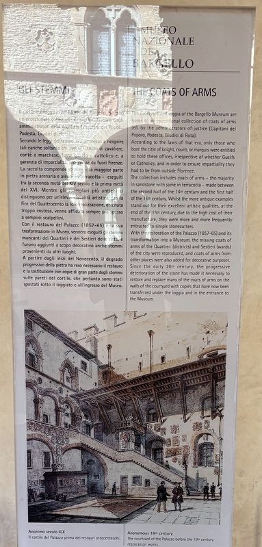 Gli Stemmi / The Coats of Arms Marker image. Click for full size.