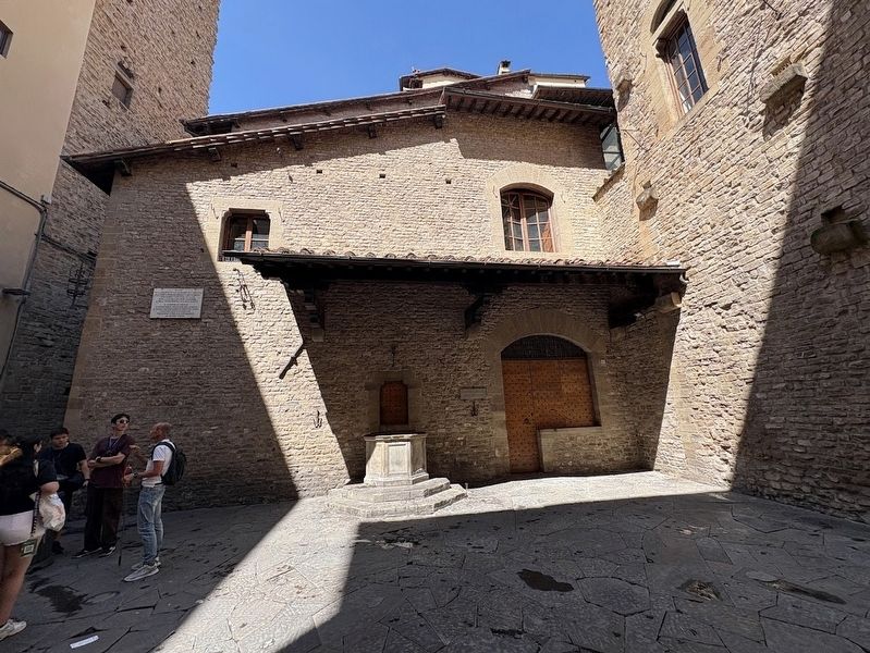 Dante's Birthplace Marker image. Click for full size.