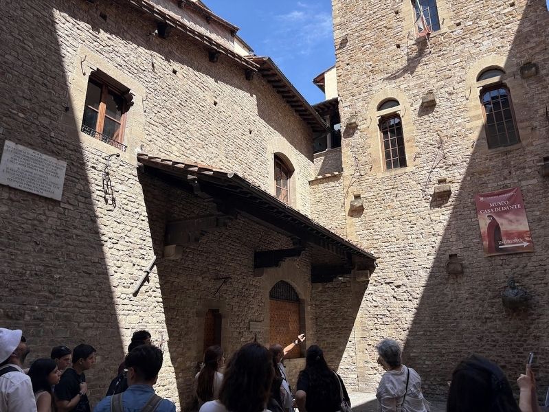 Dante's Birthplace Marker image. Click for full size.