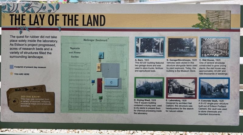 The Lay of the Land Marker image. Click for full size.