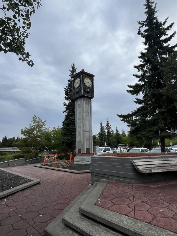 Rotary Club of Fairbanks, Alaska Marker. Click for full size. Rotary Club of Fairbanks, Alaska Marker image. Click for full size.