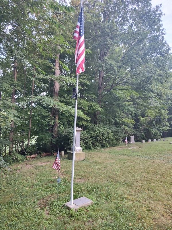 Old Wyatt Cemetery Patriots & Pioneers Memorial image. Click for full size.