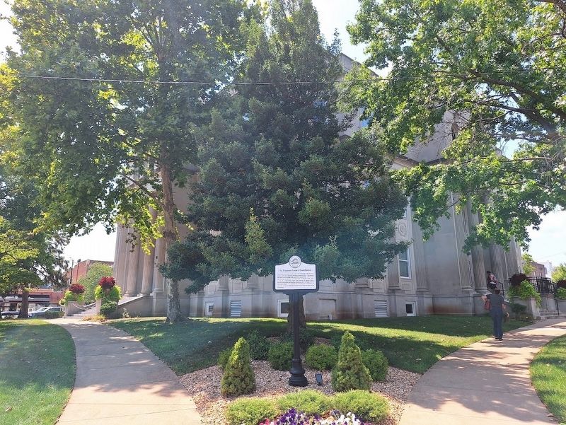 St. Francois County Courthouse Marker image. Click for full size.