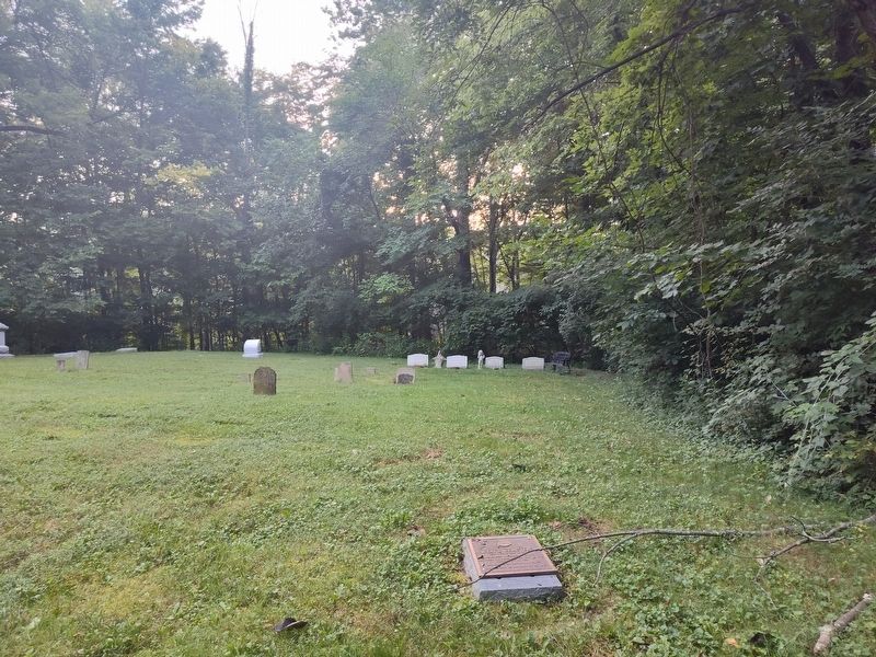 Wyatt Cemetery Marker. Click for full size. Wyatt Cemetery Marker image. Click for full size.