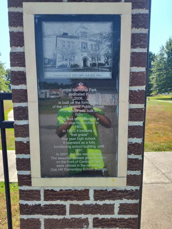 Central Memorial Park Marker image. Click for full size.
