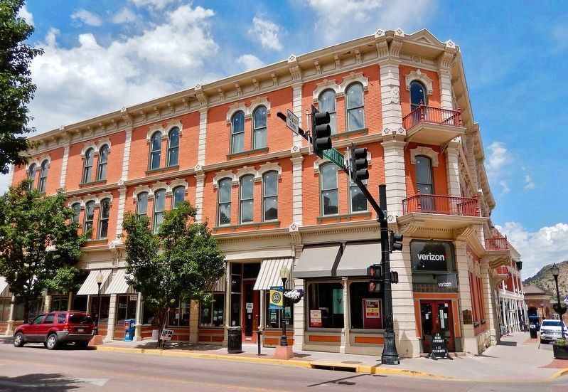 Former Columbian Hotel, 101 West Main Street. Click for full size. Former Columbian Hotel, 101 West Main Street image. Click for full size.