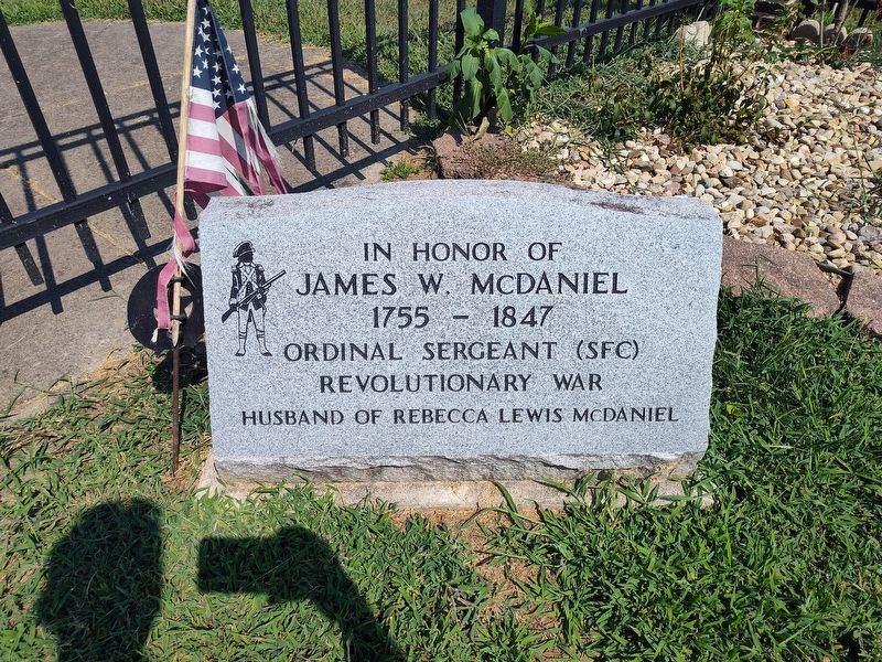James W. McDaniel Marker. Click for full size. James W. McDaniel Marker image. Click for full size.