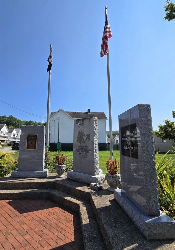 East Vandergrift Veterans Memorial. Click for full size. East Vandergrift Veterans Memorial image. Click for full size.