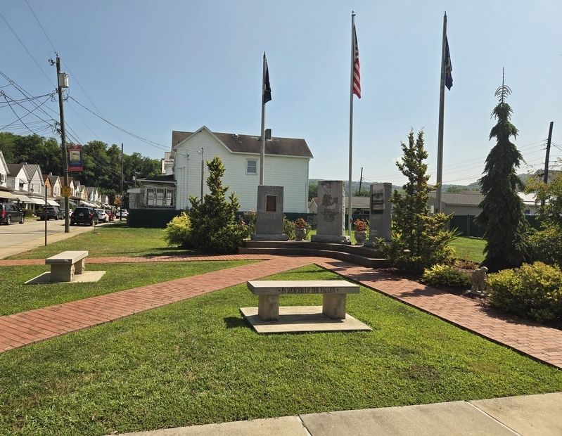 East Vandergrift Veterans Memorial. Click for full size. East Vandergrift Veterans Memorial image. Click for full size.