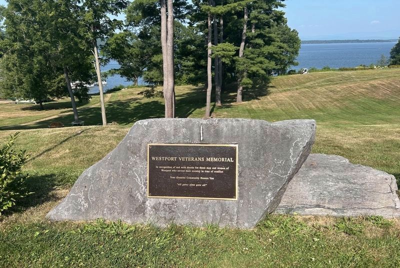 Westport Veterans Memorial Marker image. Click for full size.