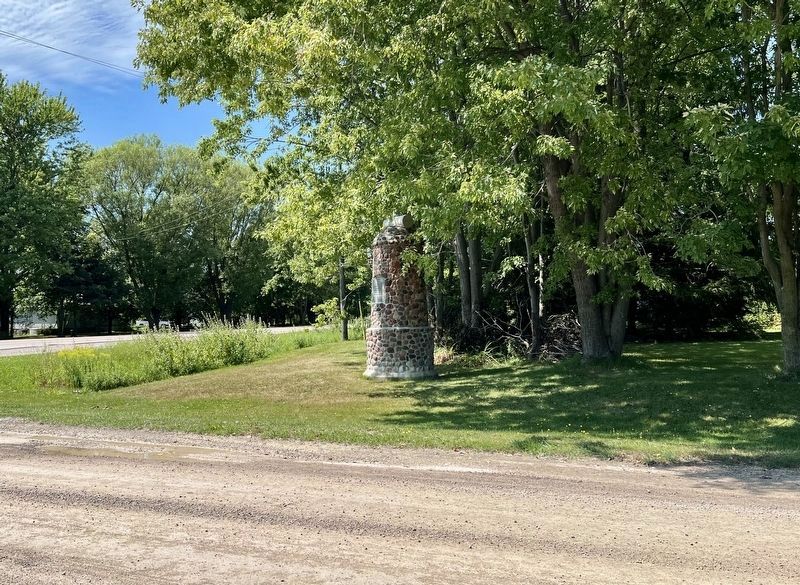 First Settlers in Ellice Township Marker image. Click for full size.