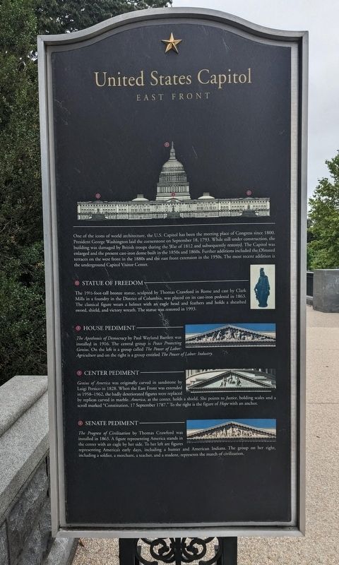 United States Capitol Marker. Click for full size. United States Capitol Marker image. Click for full size.