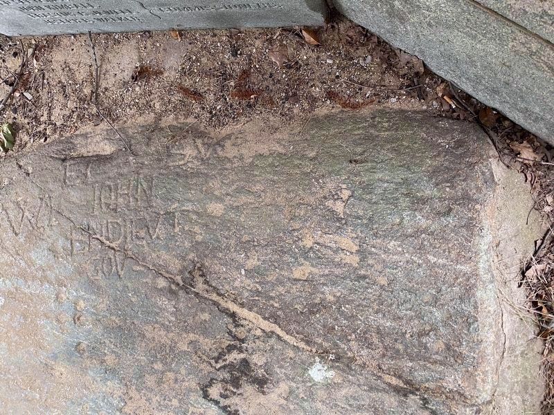 Endicott Rock. Click for full size. Endicott Rock image. Click for full size.
