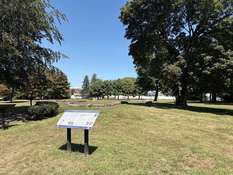 Arent van Curler & Fr. Isaac Jogues at the Flatts in 1643 Marker. Click for full size. Arent van Curler & Fr. Isaac Jogues at the Flatts in 1643 Marker image. Click for full size.