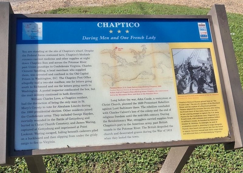 Chaptico Marker image. Click for full size.