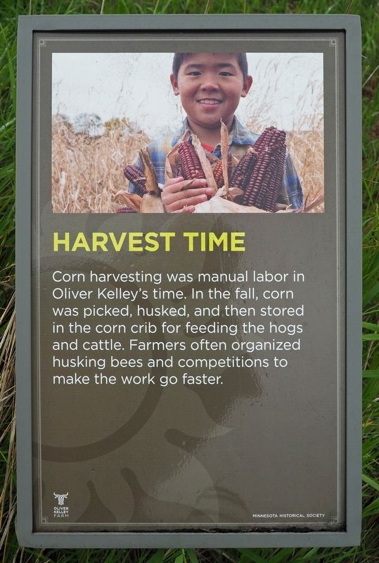 Harvest Time Marker. Click for full size. Harvest Time Marker image. Click for full size.