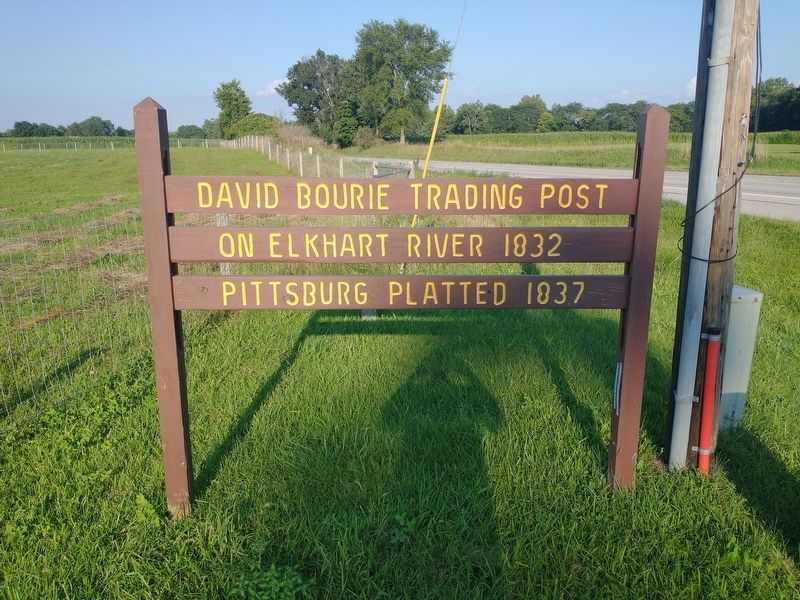 David Bourie Trading Post Marker image. Click for full size.