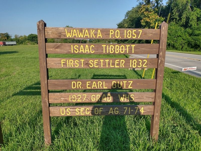 Wawaka P.O 1857 Marker image. Click for full size.