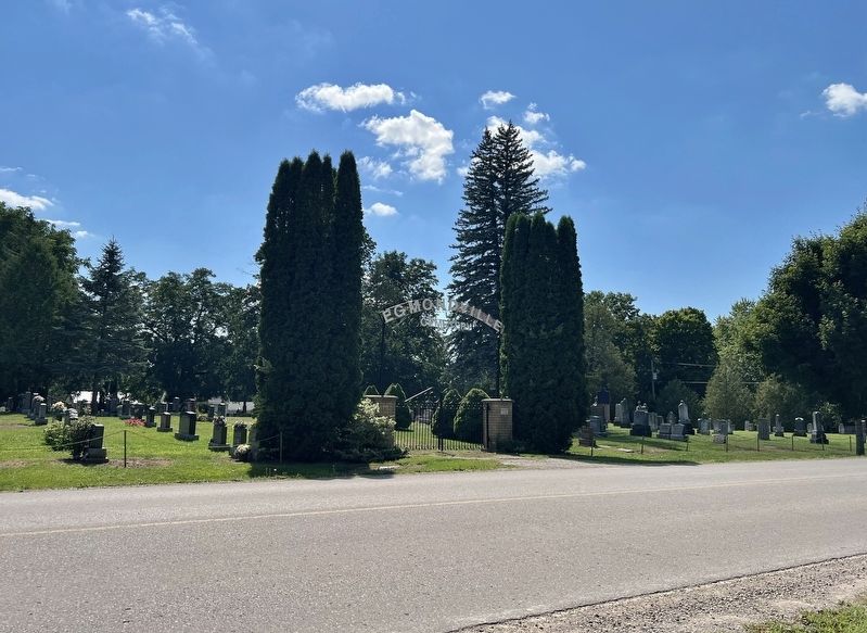 Egmondville Cemetery image. Click for full size.