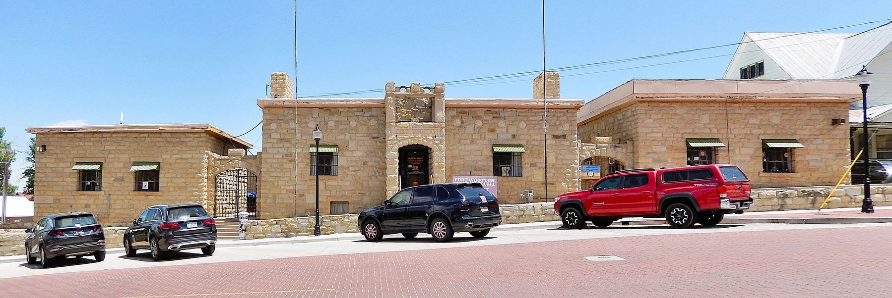 Fort Wootton Veterans' Memorial Square (<i>west elevation</i>). Click for full size. Fort Wootton Veterans' Memorial Square (<i>west elevation</i>) image. Click for full size.