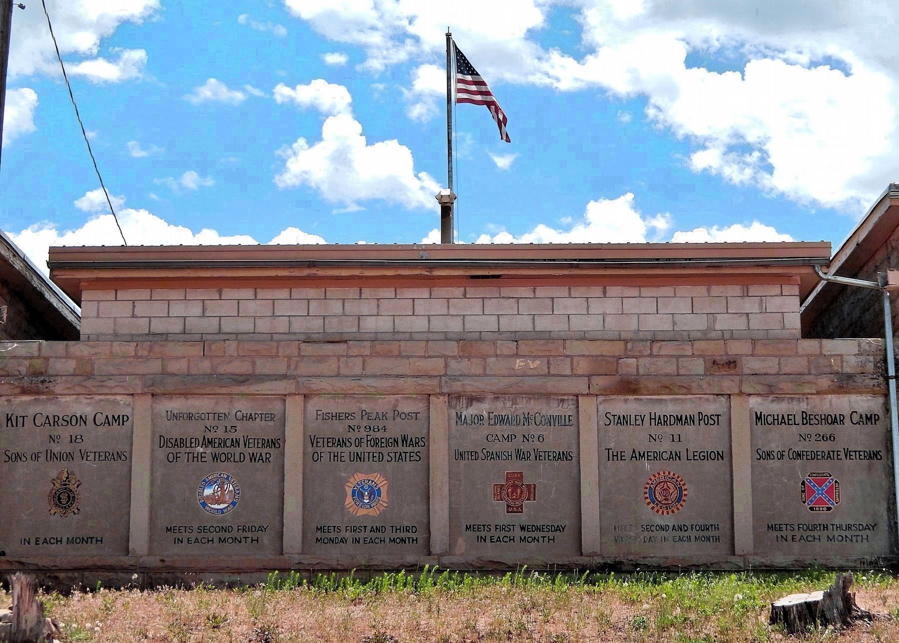 Fort Wootton Veterans' Memorial Square — Charter Honorary Organizations. Click for full size. Fort Wootton Veterans' Memorial Square — Charter Honorary Organizations image. Click for full size.