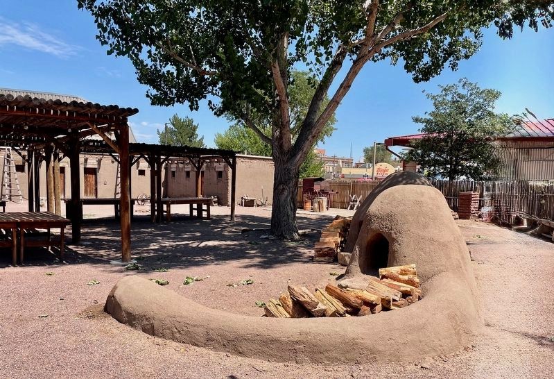 The adobe placita ("little plaza") image. Click for full size.