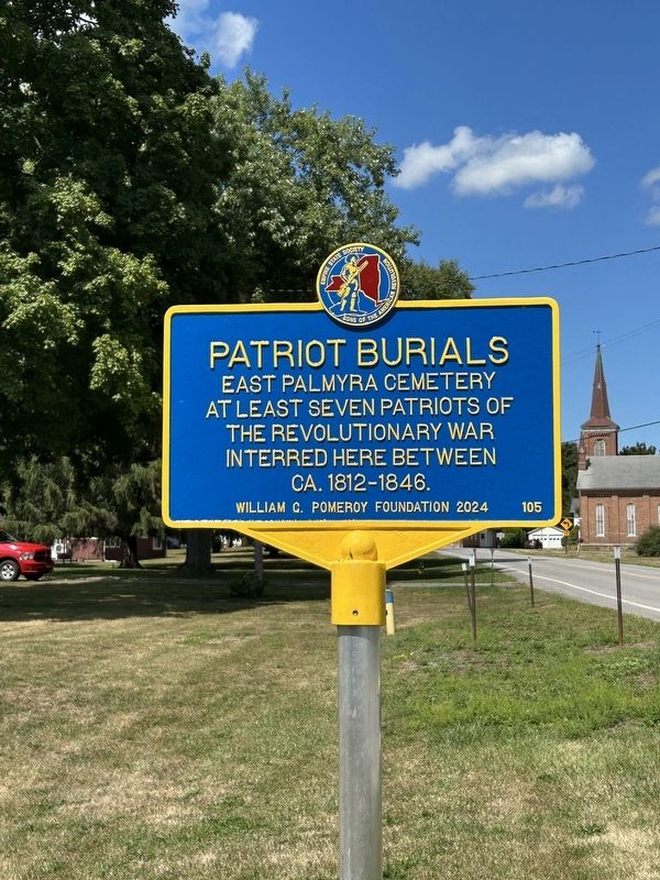 Patriots Burials Marker image. Click for full size.