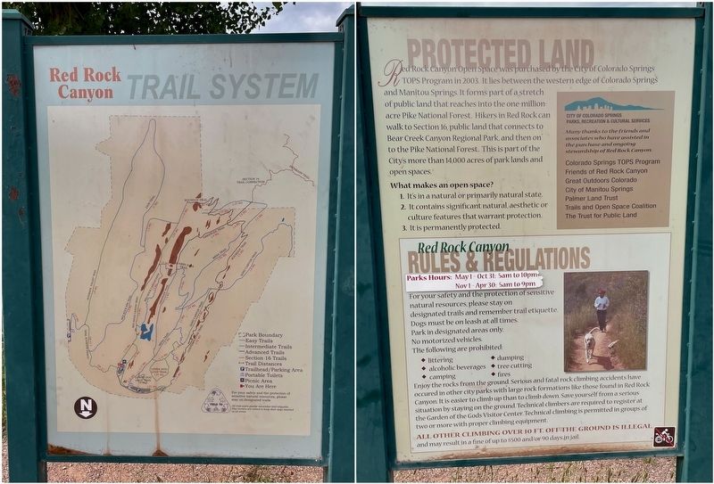 Closeup of the other informational markers.. Click for full size. Closeup of the other informational markers. image. Click for full size.