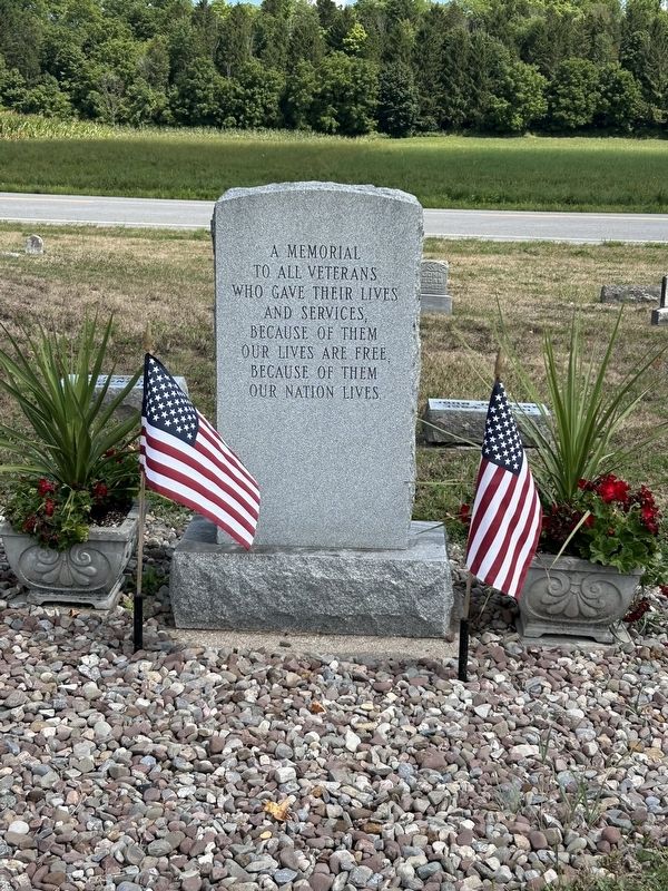 War Memorial Marker. Click for full size. War Memorial Marker image. Click for full size.