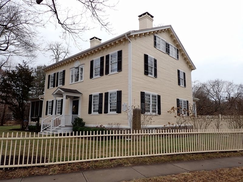 Home of Abel and Anna Baldwin Chittenden. Click for full size. Home of Abel and Anna Baldwin Chittenden image. Click for full size.