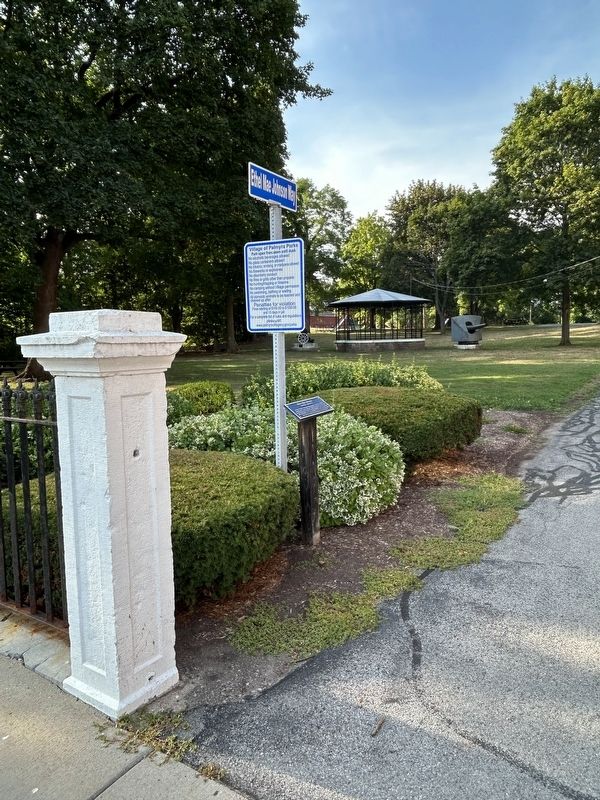 One Of The Entrances Into The Park image. Click for full size.