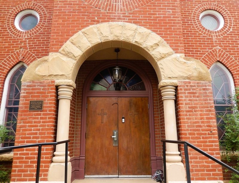 Zion's German Lutheran Church Marker image. Click for full size.