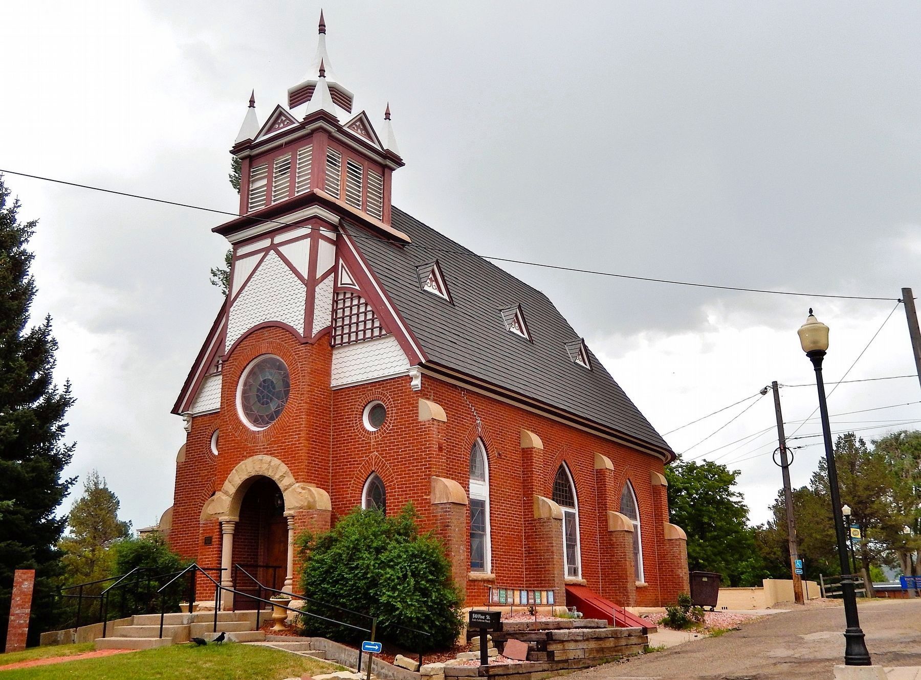 Zion's German Lutheran Church (<i>northwest elevation</i>) image. Click for full size.