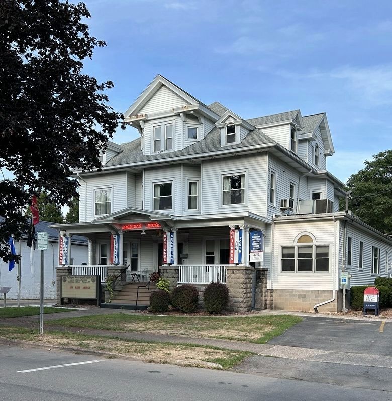 Veterans and MIA Memorial and American Legion Post No. 120. Click for full size. Veterans and MIA Memorial and American Legion Post No. 120 image. Click for full size.
