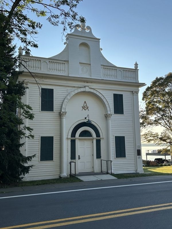 Scipio Lodge No. 110 Marker. Click for full size. Scipio Lodge No. 110 Marker image. Click for full size.