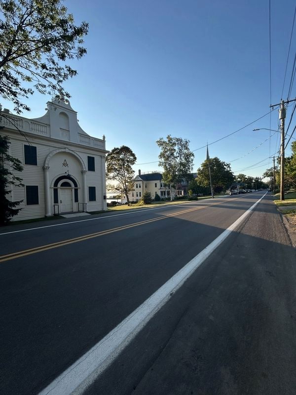 Scipio Lodge No. 110 on Main Street. Click for full size. Scipio Lodge No. 110 on Main Street image. Click for full size.