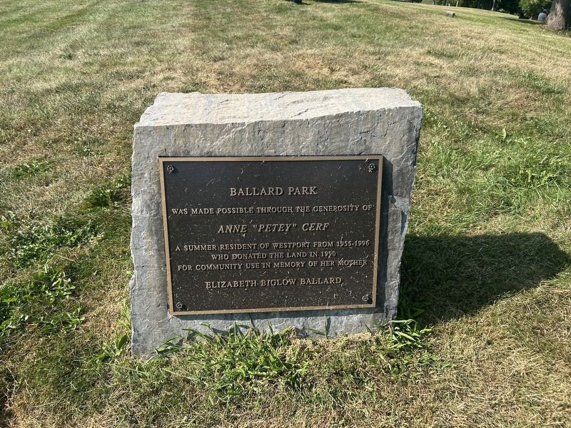 Ballard Park Marker. Click for full size. Ballard Park Marker image. Click for full size.