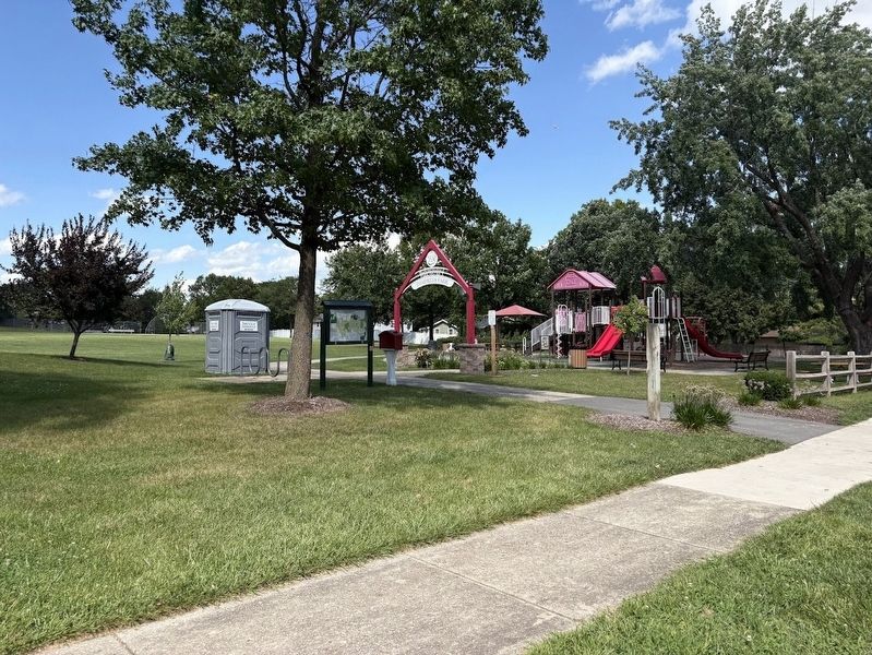 Tompkins Park playground. Click for full size. Tompkins Park playground image. Click for full size.