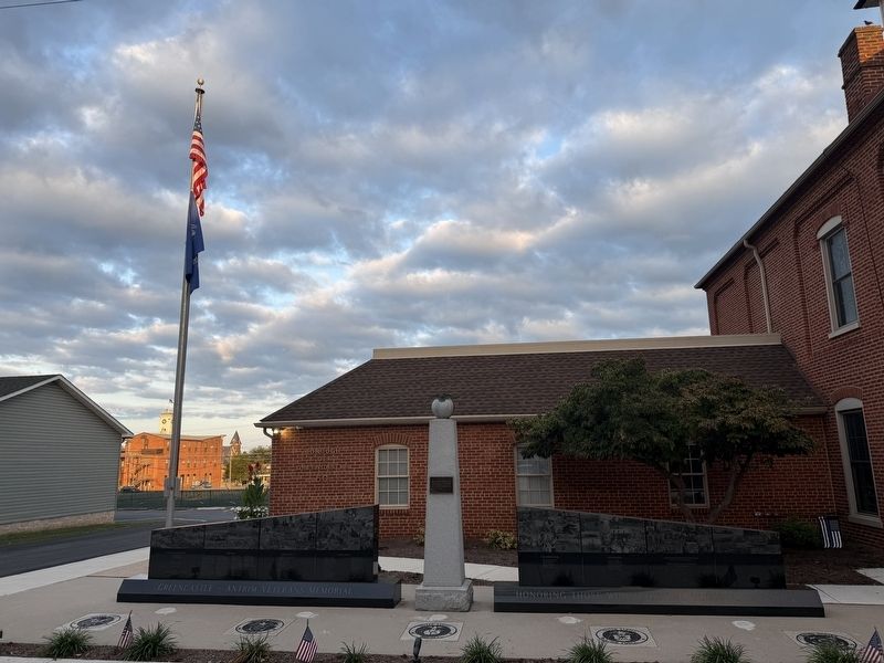 Greencastle - Antrim Veterans Memorial. Click for full size. Greencastle - Antrim Veterans Memorial image. Click for full size.