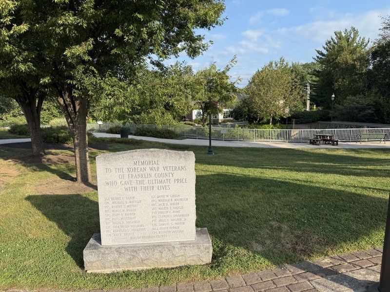 Korean War Veterans Memorial image. Click for full size.