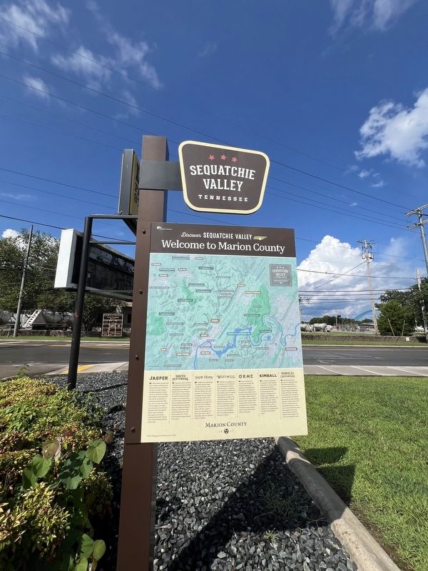 Sequatchie Valley Tennessee Marker image. Click for full size.