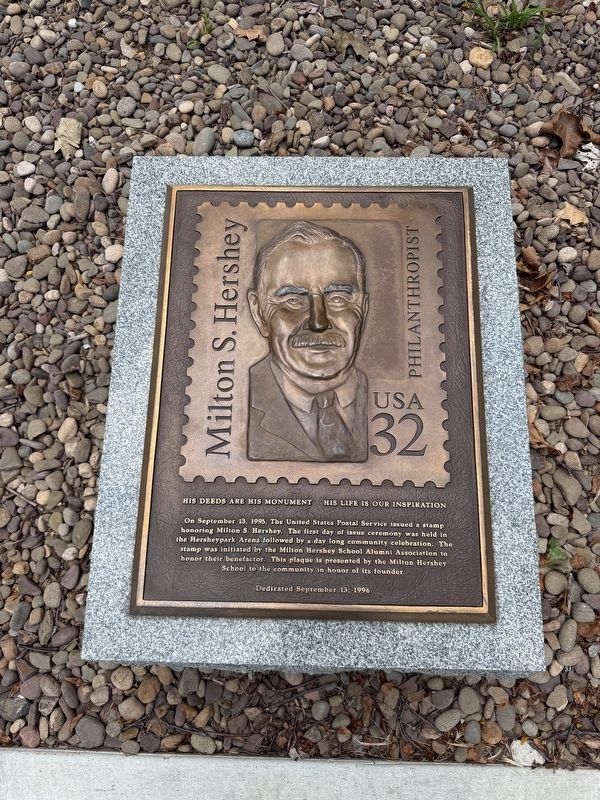 Milton S. Hershey Marker image. Click for full size.