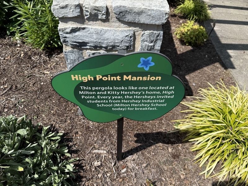 High Point Mansion Marker. Click for full size. High Point Mansion Marker image. Click for full size.