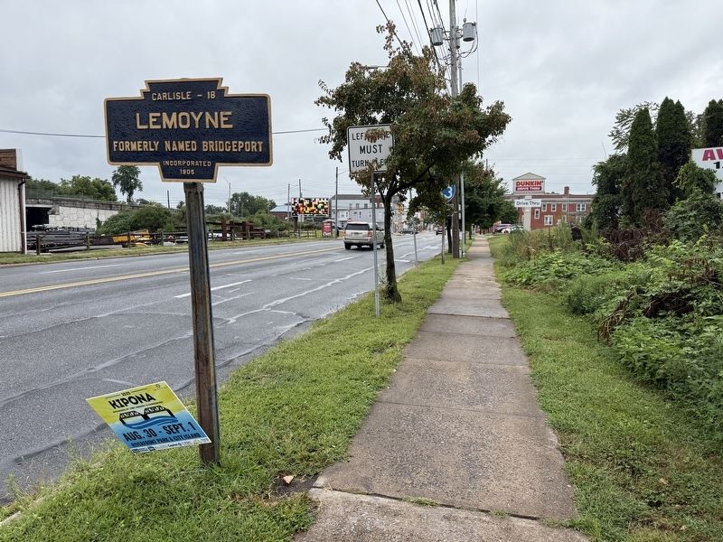 Lemoyne Marker image. Click for full size.