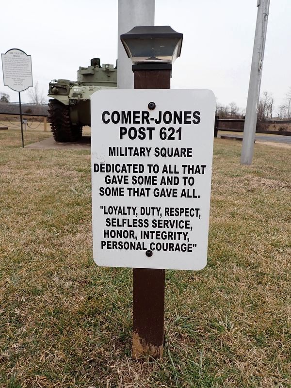 Military Square Marker. Click for full size. Military Square Marker image. Click for full size.